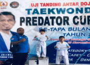 Latih Mental Atlet Sejak Dini, Pengkab TI Bone Bolango Gelar Uji Tanding Antar Dojang Se-Tapa Bulango