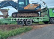 Penangkapan Alat Berat di Lokasi PETI Taluduyunu, Polisi Amankan Satu Unit Ekskavator