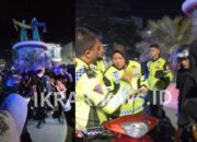 Aksi Balap Liar di Bundaran Saronde Dibubarkan, 27 Motor Diamankan Satlantas Polresta Gorontalo Kota