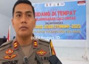 SIDANG DI TEMPAT PELANGGARAN LALU LINTAS DALAM OPS ZEBRA OTANAHA 2025 SATLANTAS POLRES BONE BOLANGO GELAR PENERTIBAN DI DEPAN POLSEK KABILA