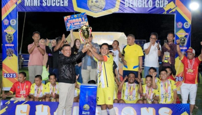Tugu Pancasila FC Juara Dengilo Cup 2025, Turnamen Berakhir Aman dan Lancar