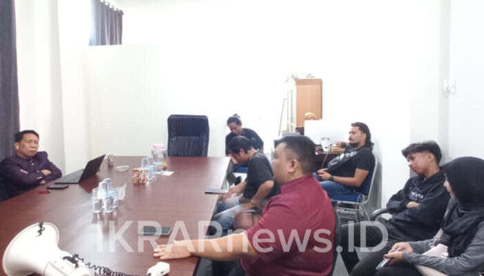 Mahasiswa PMII Gelar Aksi di Depan DPRD Provinsi, Tuntut Kejelasan Pansus Pertambangan