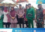Prosesi Adat Mopotilolo Sambut Kunjungan Perdana Camat Telaga Biru di Desa Pantungo