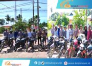 POLSEK WONOSARI GELAR OPERASI PENERTIBAN KNALPOT BRONG, 13 UNIT KENDARAAN RODA DUA DITINDAKI