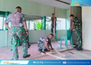 Jelang Renovasi Besar, Koramil 1316-02/Paguyaman Sulap Aula Jadi Kantor Sementara