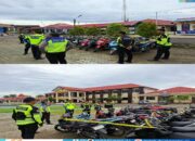 Hari Ketiga Ramadan, Satlantas Polres Pohuwato Sikat 25 Motor Knalpot Brong dalam Operasi Subuh di Marisa