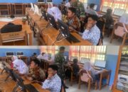 Anggota Staf Teritorial Kodim 1314/Gorontalo Utara Dampingi Pemeriksaan Psikologi KKRI di SMA Negeri 5 Gorut
