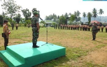 Kodim 1314/Gorut Gelar Upacara Pembukaan Korps Kadet Republik Indonesia TA 2026, Wujudkan Semangat Kebangsaan