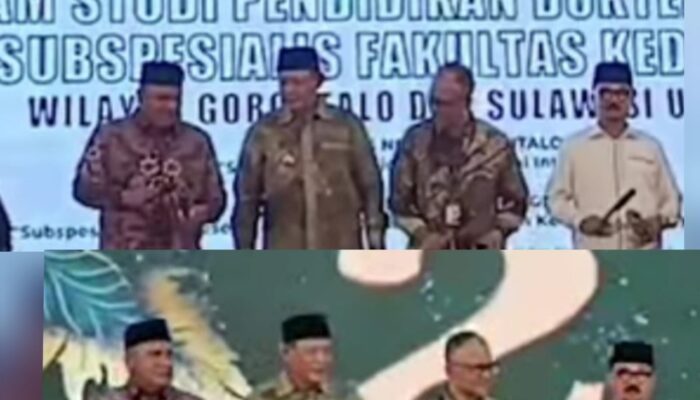 Gubernur Gorontalo Gusnar ismail Turut Hadiri Peluncuran Prodi Dokter Spesialis, Singgung Biaya studi