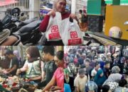 Warga Dari Berbagai penjuru Padati Senggol Di Kota Gorontalo. Tanda Lebaran Akan Tiba