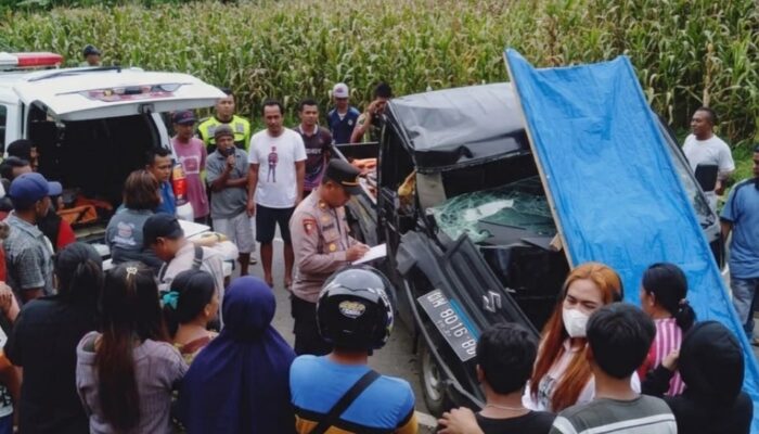 Kecelakaan di Trans Sulawesi Desa Popalo, Dua Orang Meninggal Dunia
