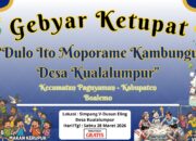 Gebyar Ketupat “Dulolo Ito Moporame Kambungu” Siap Semarakkan Desa Kuala Lumpur, Ajang Silaturahmi dan Kreativitas Pemuda