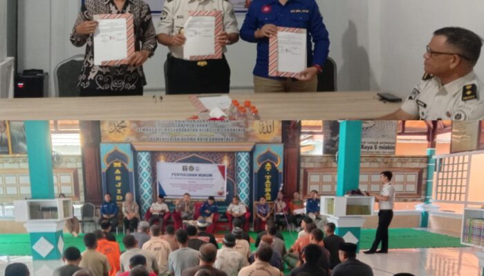 Perkuat Akses Keadilan, Lapas Kelas IIA Gorontalo Gandeng LBH Wahana Keadilan Pohuwato