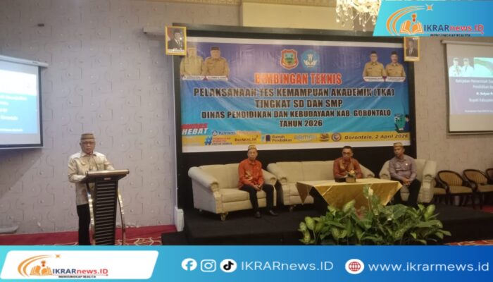 Dikbud Kabupaten Gorontalo Genjot Mutu Pendidikan Lewat Bimtek TKA 2026