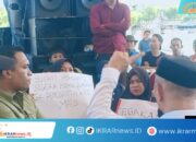 Demo Jilid V di Pohuwato : Massa Tuntut Pencopotan Kepala Desa Terkait Dugaan Skandal Perselingkuhan