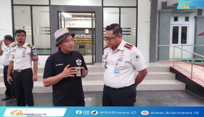 Silaturahmi Hangat Yosar Ruiba di Lapas Pohuwato, Sepakati Penguatan Kegiatan Sosial