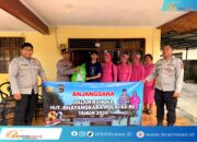 Polsek Paguyaman Tebar Kepedulian Jelang HUT Bhayangkara ke-80, Purnawirawan dan Warakawuri Dikunjungi