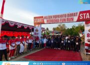 Fun Run 5K Meriahkan HUT ke-81 RI di Popayato Barat, 200 Peserta Satukan Pelajar dan Tokoh Masyarakat