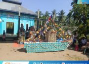 Maulid Nabi di Wonggahu, Tolangga Berbentuk Kapal Dari Arman Naway Curi Perhatian Warga